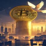 【緊急分析】トランプ氏のイラン和平がビットコインを「グローバル基軸資産」へ変える理由 a-professional-editorial-illustration-for-a-financial-news-magazine-a-large-golden-bitcoin-coin-st.jpg